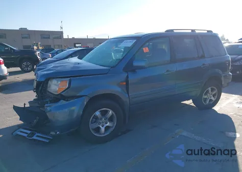2006 Honda Pilot Ex from USA, damaged, VIN 2HKYF18416H544775